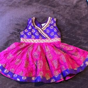 Beautiful beaded Indian inspired dress